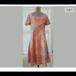 SUNDANCE CATALOG Marjorelle Garden Dress SZ 4